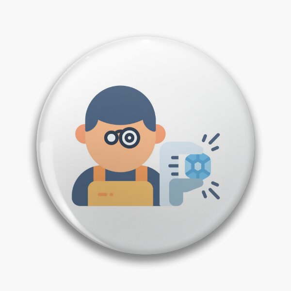 Item preview, Gemstone Craftsman - Lapidary Artist Sticker for Stone Cutting Expertise designed and sold by Tr Creative Design.