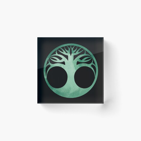 Item preview, Green Watercolor Tree of Life designed and sold by geraldineMS.