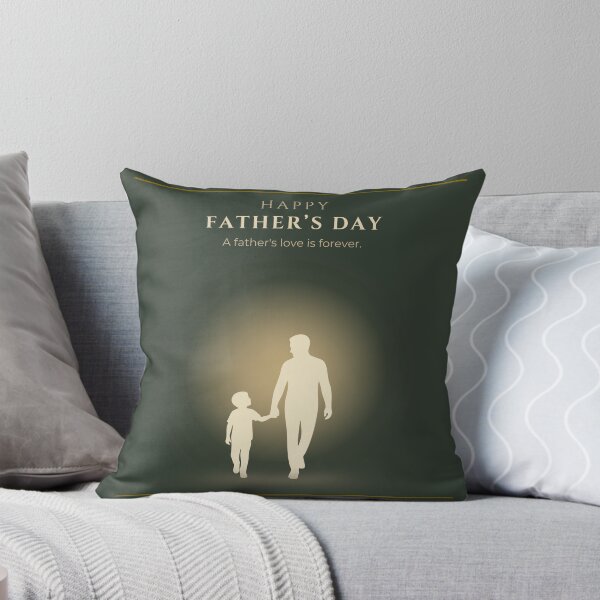 Item preview, Elegant Olive Green Happy Father’s Day Illustration designed and sold by Uvclick.