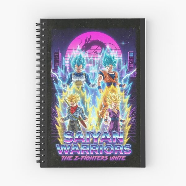 Item preview, Saiyan Warriors The Z Fighters Retro Synthwave designed and sold by drhett09.