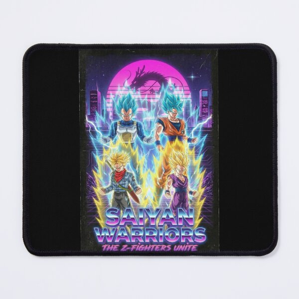 Item preview, Saiyan Warriors The Z Fighters Retro Synthwave designed and sold by drhett09.