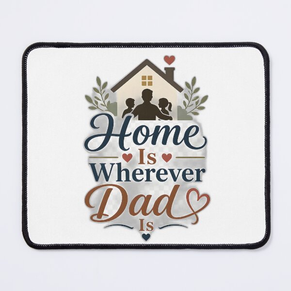 Item preview, Home Is Wherever Dad Is designed and sold by SVARCreations.