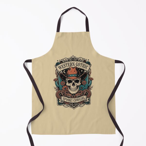 Item preview, Spooky Cowgirl Shirt Western Gothic Skull Tee Dark Country Aesthetic Apparel designed and sold by KAYJAY DESIGNS.