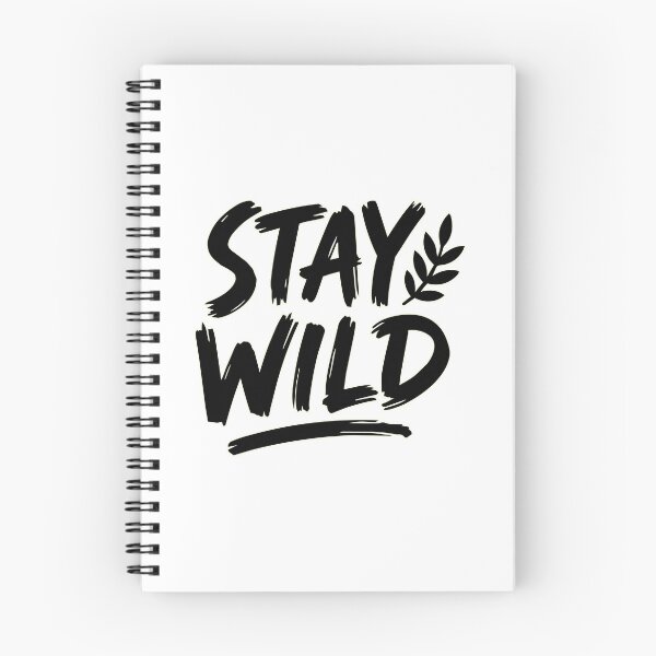 Item preview, Stay Wild Adventure Quote Sticker designed and sold by Olivra.