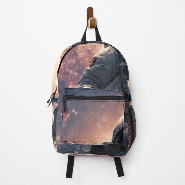 Item preview, Meditating Astronaut | Cosmic Galaxy Spiritual Yoga Space Art designed and sold by RAMHEARTS.
