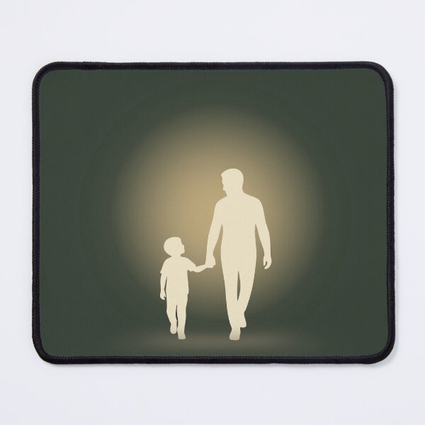 Item preview, Olive Green Luxury Father Child Minimal Artwork designed and sold by Uvclick.