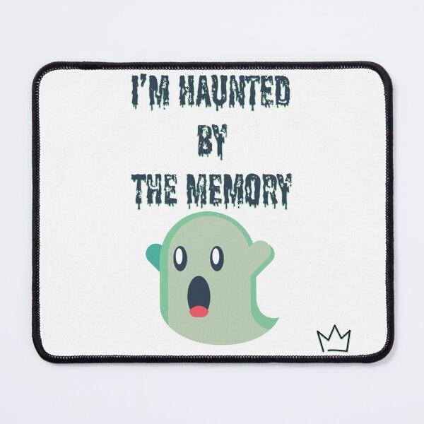 Item preview, BQ - Word Vomit - Haunted (Black Text) designed and sold by bisically.