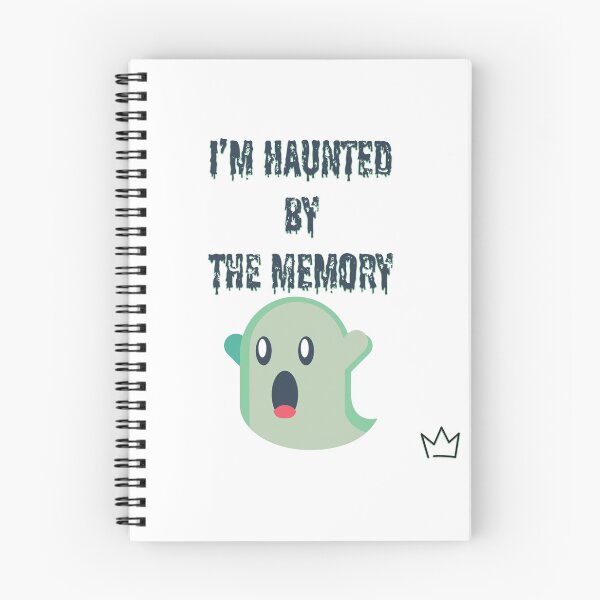 Item preview, BQ - Word Vomit - Haunted (Black Text) designed and sold by bisically.