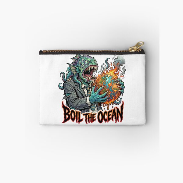 Item preview, Boil the Ocean | Corporate Brainrot Horror designed and sold by SignalStatic.