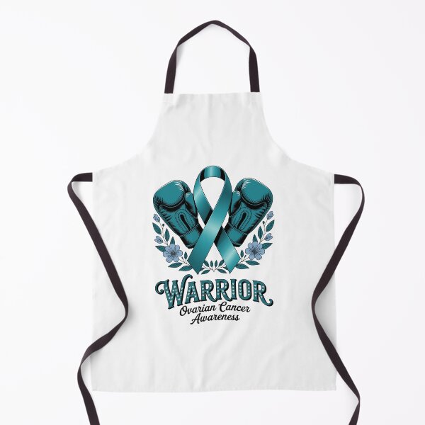 Item preview, Ovarian Cancer Warrior Ovarian Cancer Awareness Cancer Boxing Gloves Ribbon designed and sold by TrinaEspinoza.