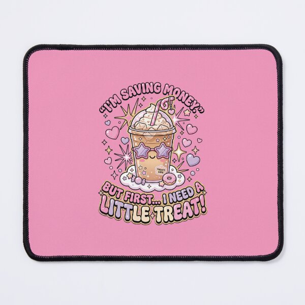 Item preview, Little Treat Shirt Cute Iced Coffee Kawaii Tee Funny Treat Yourself Apparel designed and sold by KAYJAY DESIGNS.