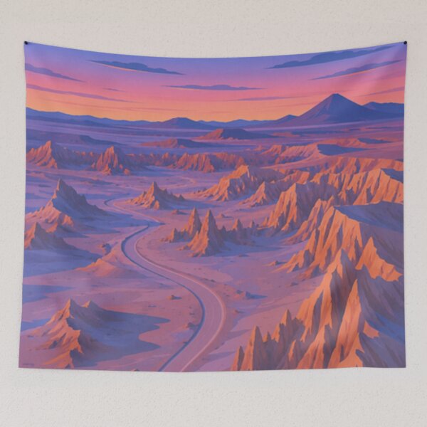 Item preview, Atacama Desert Blue Hour Road designed and sold by Creative_Canvas.