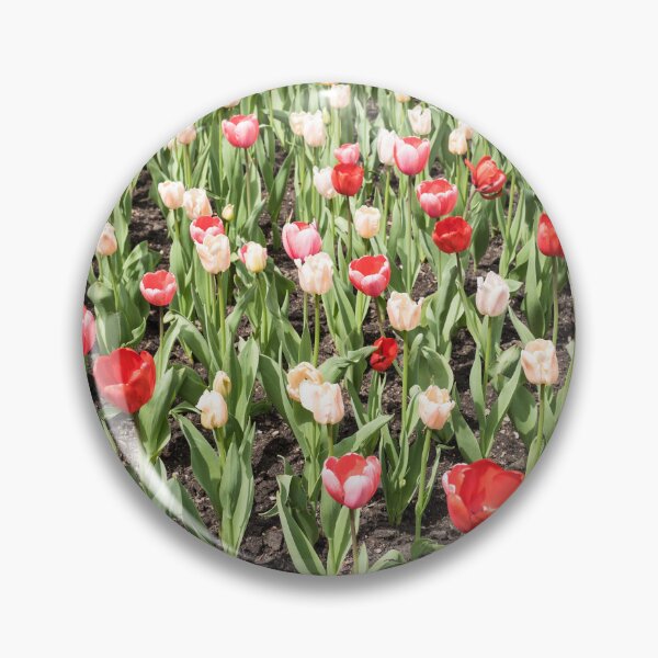 Item preview, Colorful Tulip Field in Bloom designed and sold by Georgia Mizuleva.