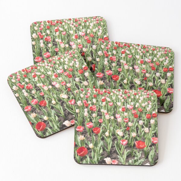 Item preview, Colorful Tulip Field in Bloom designed and sold by Georgia Mizuleva.