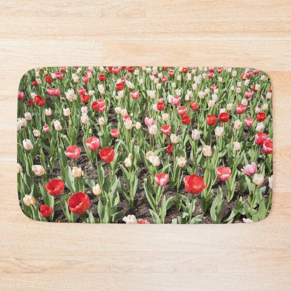 Item preview, Colorful Tulip Field in Bloom designed and sold by Georgia Mizuleva.