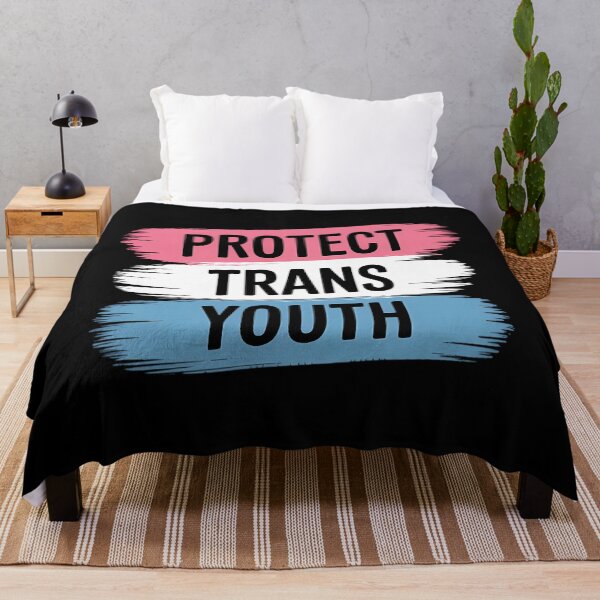 Item preview, Protect Trans Youth LGBTQ Transgender Support designed and sold by TrinaEspinoza.