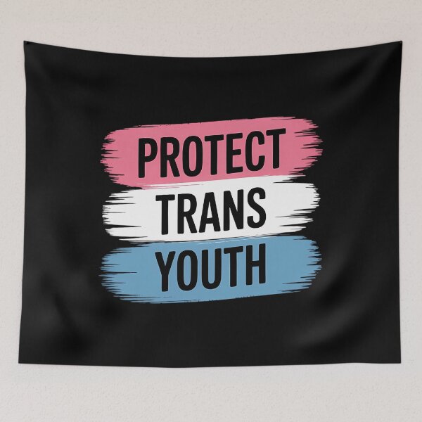 Item preview, Protect Trans Youth LGBTQ Transgender Support designed and sold by TrinaEspinoza.