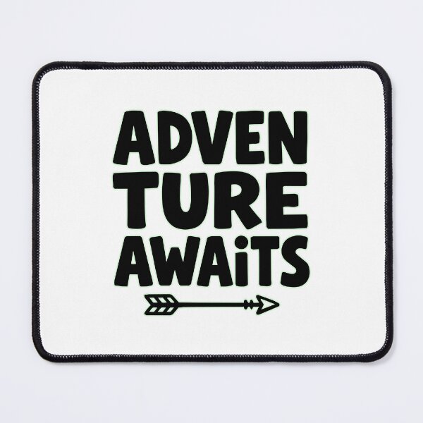 Item preview, Adventure Awaits Travel Quote Sticker designed and sold by Olivra.