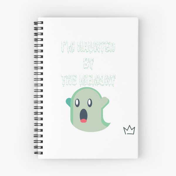 Item preview, BQ - Word Vomit - Haunted (White Text) designed and sold by bisically.