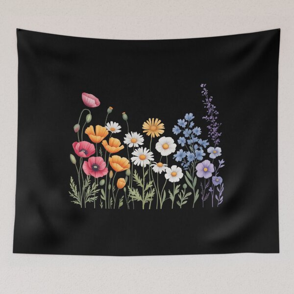 Item preview, Subtle Wildflowers LGBTQ Month Rainbow Florals Gay Pride designed and sold by TrinaEspinoza.