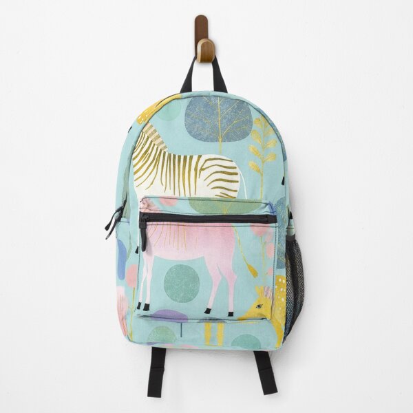 Item preview, Whimsical Pastel Zebra Garden Pattern designed and sold by Lizetteh.