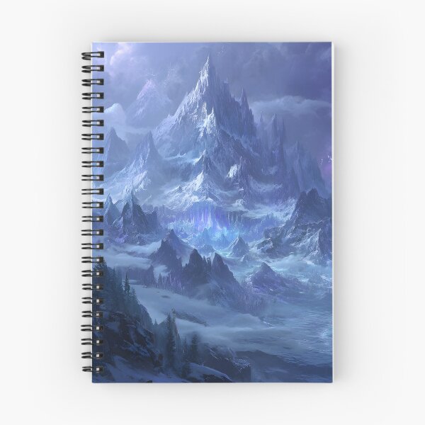 Item preview, Stormy Blizzard Dragon Mountain At Night designed and sold by GrinGalore.