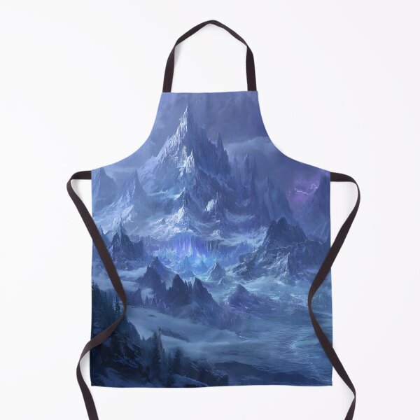 Item preview, Stormy Blizzard Dragon Mountain At Night designed and sold by GrinGalore.