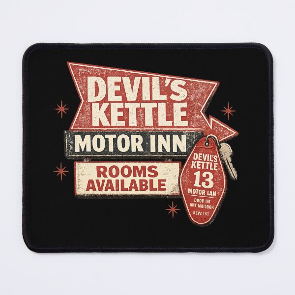 Item preview, Devil’s Kettle Motor Inn - Vintage Americana Roadside Motel / Jennifer's Body Inspired designed and sold by lalatrash.