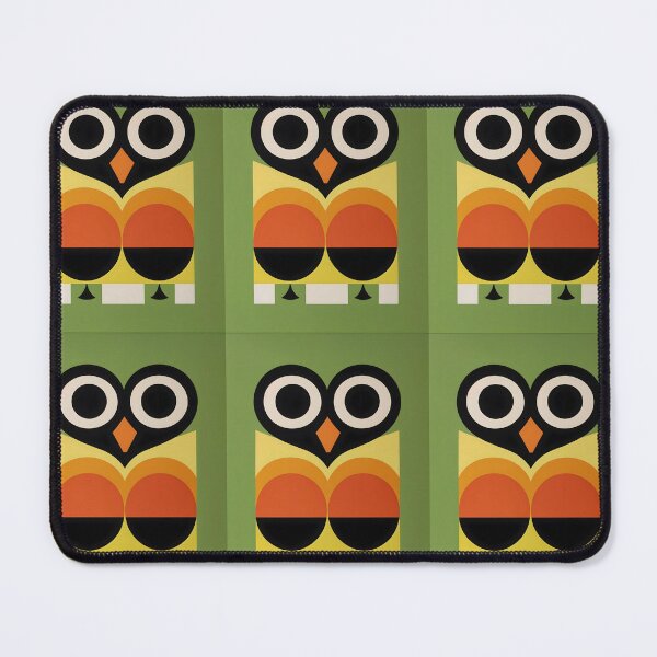 Item preview, Stylized Owl - Geometric Design for Interior Decoration designed and sold by marbrure.