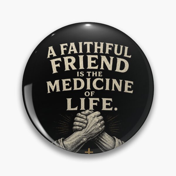 Item preview, A Faithful Friend Is the Medicine of Life designed and sold by Airimo.