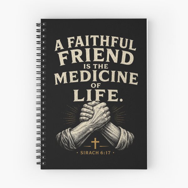 Item preview, A Faithful Friend Is the Medicine of Life designed and sold by Airimo.