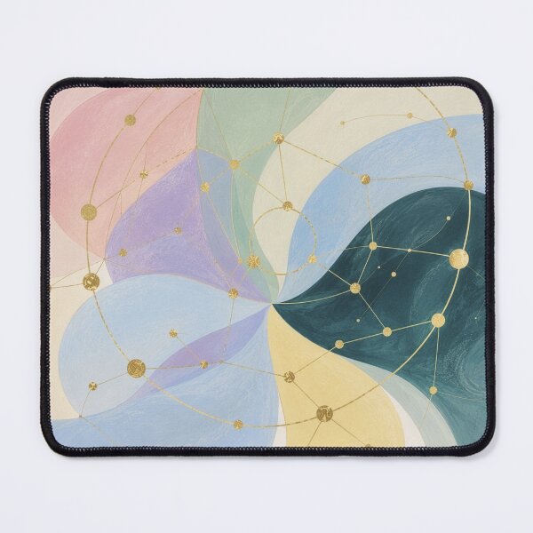 Item preview, Abstract Network Constellation Circle Pattern designed and sold by Lizetteh.