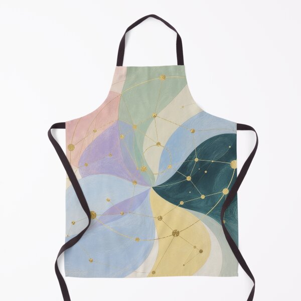Item preview, Abstract Network Constellation Circle Pattern designed and sold by Lizetteh.