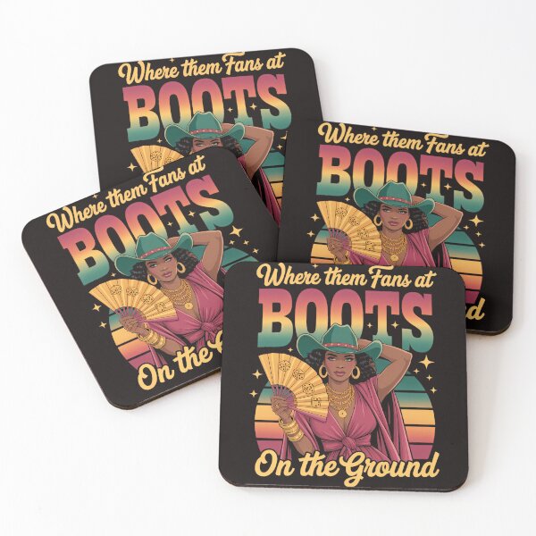 Item preview, Boots On The Ground Juneteenth Cowgirl designed and sold by TrinaEspinoza.