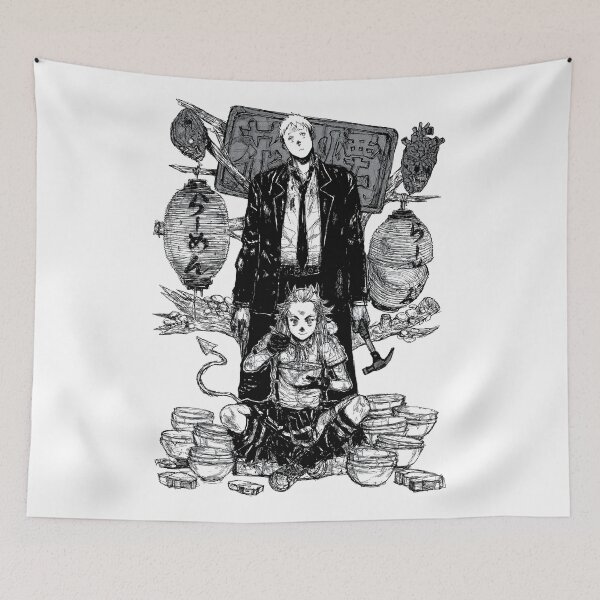 Item preview, Young Shin and Noi Dorohedoro designed and sold by Fire TheMann.