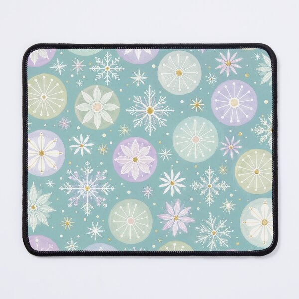 Item preview, Geometric Snowflake Winter Pattern designed and sold by Lizetteh.