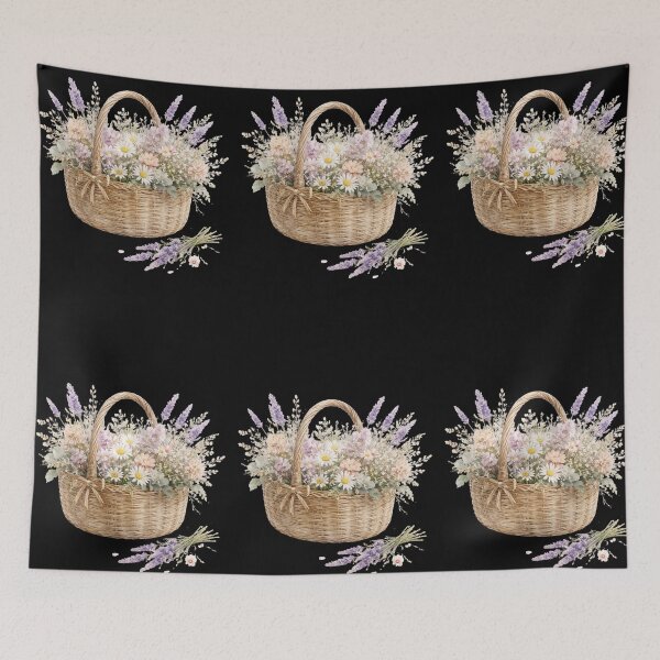 Item preview, Basket Weaving - rural craft and flowers designed and sold by DamioPolArt.