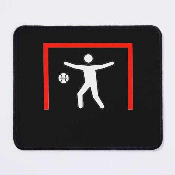 Item preview, Basketball Goalkeeper Icon Design – Minimal Sports Silhouette Graphic designed and sold by zohocreations.
