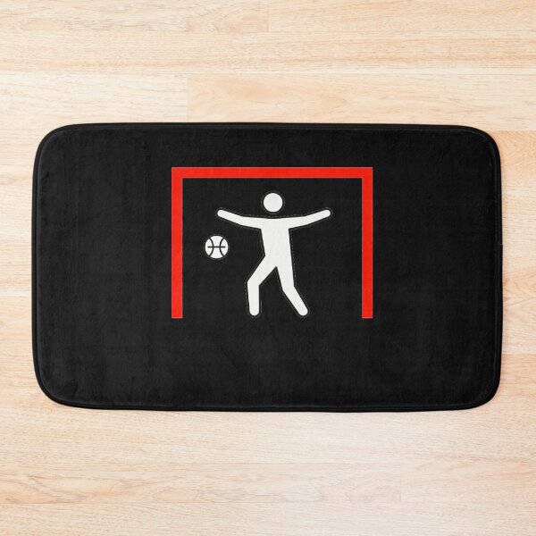 Item preview, Basketball Goalkeeper Icon Design – Minimal Sports Silhouette Graphic designed and sold by zohocreations.