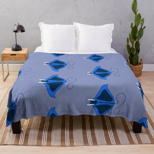 Item preview, Manta Blue Linear Stylized designed and sold by Provinces de France.