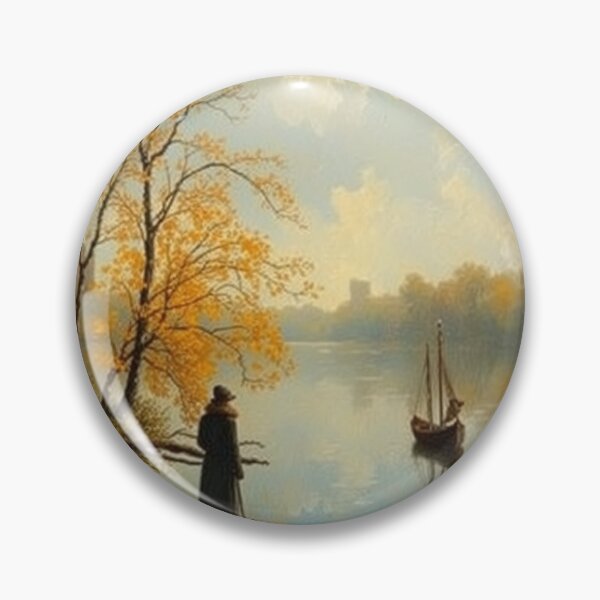 Item preview, The take district in autumn. designed and sold by oldMastersofart.