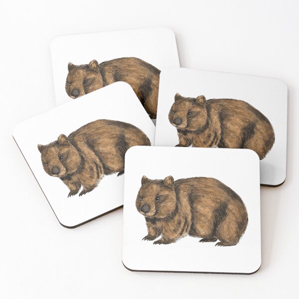 Item preview, Bare-nosed Wombat designed and sold by ArtFromLucy.
