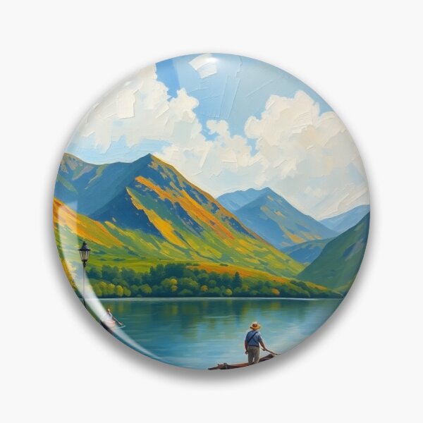 Item preview, The take district in summer. designed and sold by oldMastersofart.