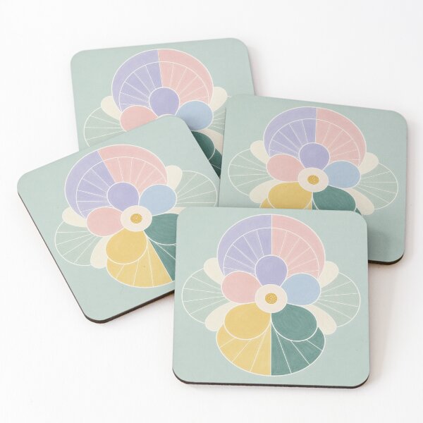 Item preview, Geometric Flower Mandala Art Deco Design designed and sold by Lizetteh.