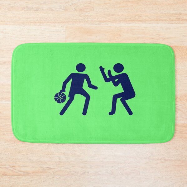 Item preview, Basketball Defense Silhouette Design – Minimal Streetball Graphic Art designed and sold by zohocreations.