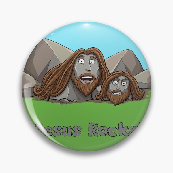 Item preview, Jesus Rocks! designed and sold by GraceMadeArt.