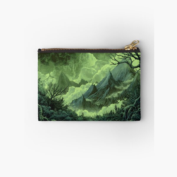 Item preview, Dense Forest Craggy Dragon Mountain Poisoned Sky designed and sold by GrinGalore.