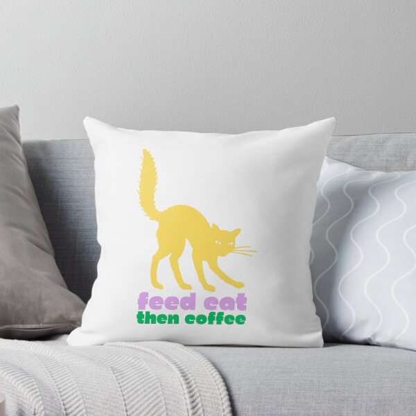Item preview, Feed Cat Then Coffee — Funny Cat Design | Cat Lover Gift  designed and sold by Melo&Mia.
