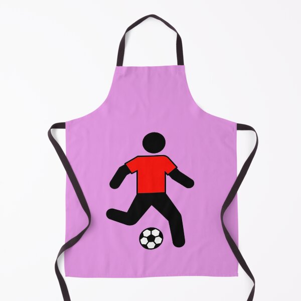 Item preview, Soccer Player Silhouette with Red Jersey – Minimal Football Graphic Design designed and sold by zohocreations.