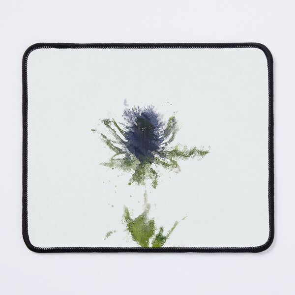 Item preview, Blue Thistle Flower – Vintage Cozy Botanical Watercolor designed and sold by WhiteBreeze.